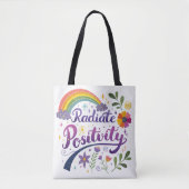 Radiate Positivity-Canvas tas (Voorkant)