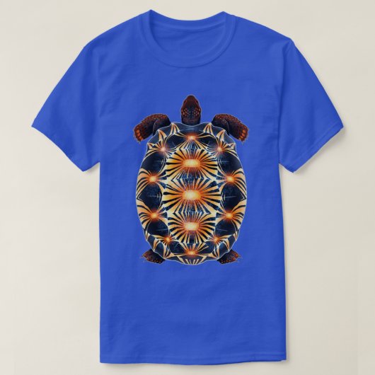 Radiated Tortoise T-shirt (Design voorkant)