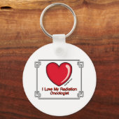 Radiatie Oncoloog Sleutelhanger (Voorkant)