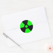 Radiatiesymbool sticker (Envelop)