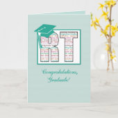 Radiation Therapy Afstuderen Gefeliciteerd, RT Kaart (Gele Bloem)