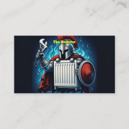 Radiatorspecialist Loodgieter Bedrijfskaart Visitekaartje