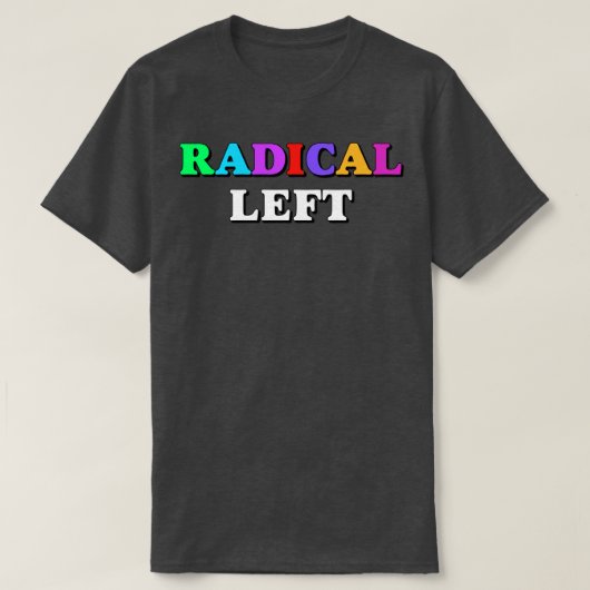 Radicaal links2 t-shirt (Design voorkant)