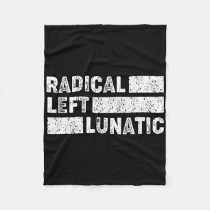 Radicaal Linkse Gekke Anti Trump Grappige Democraa Fleece Deken
