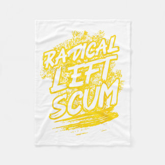 Radicaal Linkse Grappige Sarcastische Citaten Fleece Deken