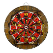 Radicaal Steampunk 3A Dart Board Dartbord (Voorkant)