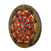 Radicaal Steampunk 3A Dart Board Dartbord (Voorkant Rechts)