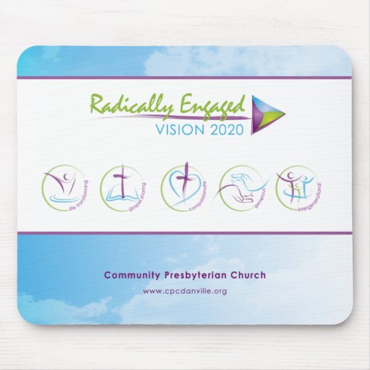 Radicaal verbonden Mousepad Muismat (Voorkant)