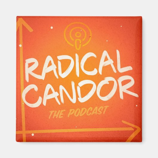 Radical Candor Podcast Logo Magneet (Voorkant)
