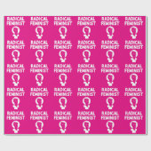 Radical Feminist Cadeaupapier (Vlak)