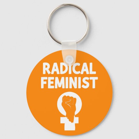 Radical Feminist Sleutelhanger (Voorkant)
