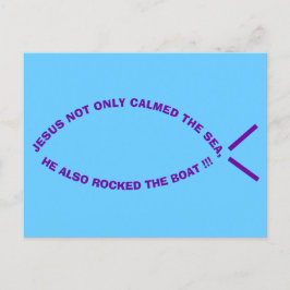 Radical Jesus, Rock the Boat Briefkaart