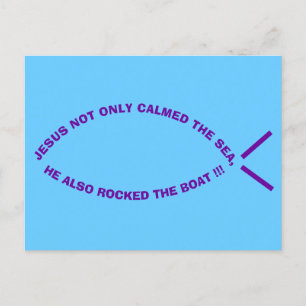 Radical Jesus, Rock the Boat Briefkaart