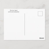 Radical Jesus, Rock the Boat Briefkaart (Achterkant)