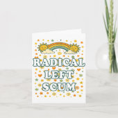 Radical Left S Funny Sarcastic Quote  Kaart (Voorkant)
