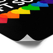 Radical Left S Funny Sarcastic Quote  Poster (Hoek)