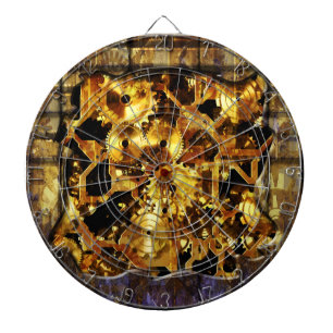 Radical Steampunk 4 Dart Board Dartbord