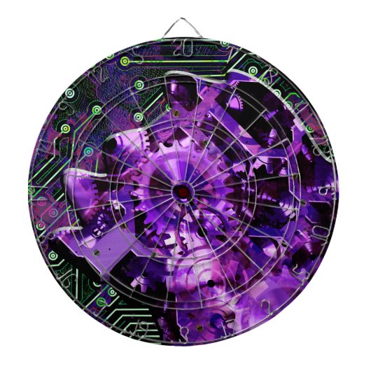 Radical Steampunk 5 Dart Board Dartbord (Voorkant)