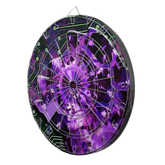 Radical Steampunk 5 Dart Board Dartbord (Voorkant Rechts)