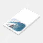 Radical Surfer 1 Afbeeldingsopties Post-it® Notes (Schuin)