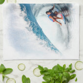 Radical Surfer 1B Serviettes de cuisine (Plié)