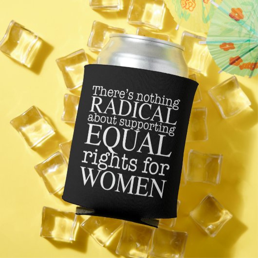 Radical Woman Quote on Women's Rights Feminist Blikjeskoeler (Insitu Zomer)