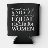 Radical Woman Quote on Women's Rights Feminist Blikjeskoeler (Voorkant)