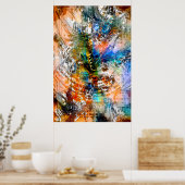 Radicale Art 4 Afdrukken Poster (Keuken)