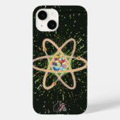 Radicale atoomstraling Case-Mate iPhone case (Achterkant)