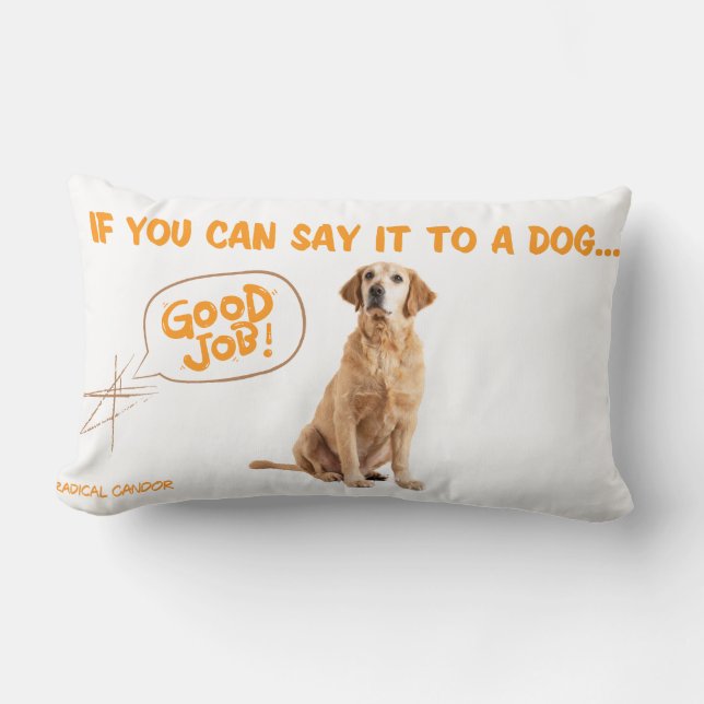 Radicale candor lumbaal kussen (Voorkant)