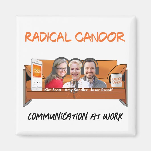 Radicale candor podcast magneten (Voorkant)