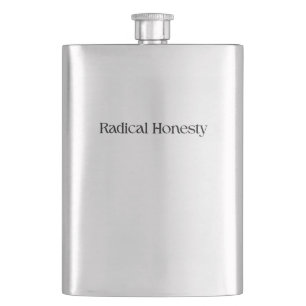 Radicale Eerlijkheid RVS Fles Flacon