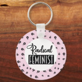 Radicale feministe sleutelhanger (Voorkant)