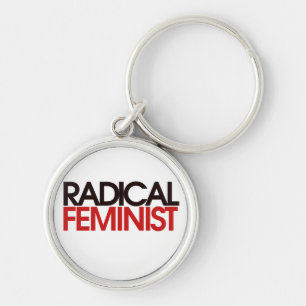 Radicale feministe sleutelhanger