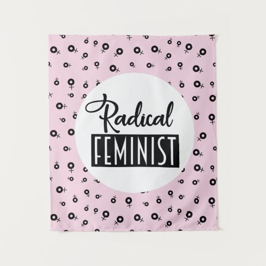 Radicale feministe wandkleed (Voorkant)