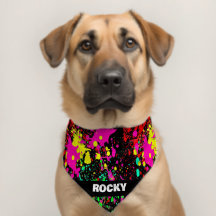 Radicale hond gepersonaliseerd