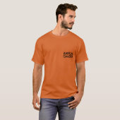 Radicale kandor Oranje T-Shirt (Voorkant volledig)