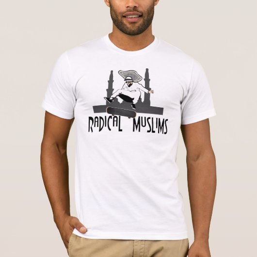 radicale moslims t-shirt (Voorkant)