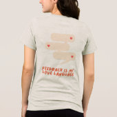 Radicale openhartigheid is goed voor je Tri-Blend shirt (Achterkant)