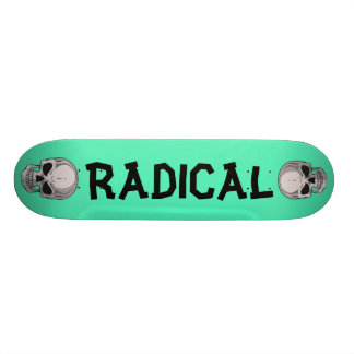 Radicale skateboard van de 80s