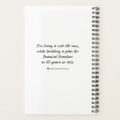 Radicale Verklaring Planner (Achterkant)