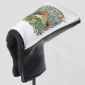 Radicalized by Basic Decency Aesthetic Art Bird Golfheadcover (3/4 voorkant)