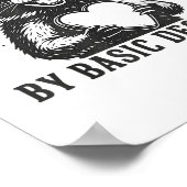 Radicalized By Basic Decency Resistance Funny Racc Poster (Hoek)