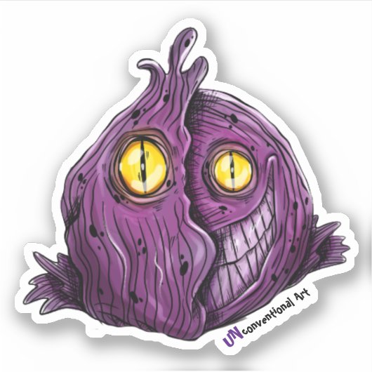 Radicchio Ball Sticker (Voorkant)