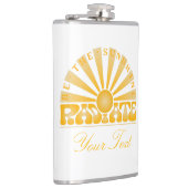 RADIEER ZONNEN  Retro Gold Heupfles (Rechts)