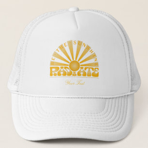 RADIEER ZONNEN Retro Gold Trucker Pet