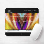 Radiënt-kleurencadeaubon Muismat (Met muis)