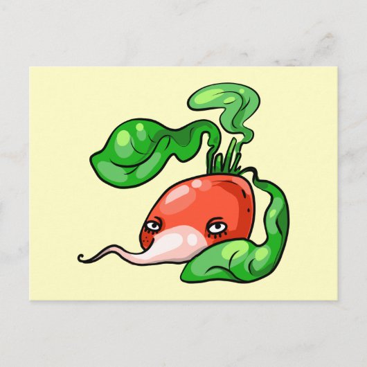 Radieschen radish briefkaart (Voorkant)