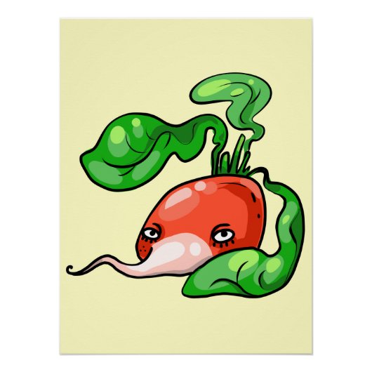 Radieschen radish perfect poster (Voorkant)