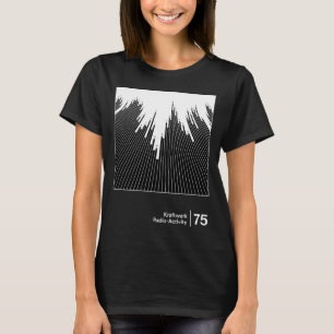 Radio-Activity - Minimalistische grafische kunst T-shirt